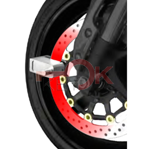 DISEC - LUCCHETTO BLOCCADISCO X MOTO - MAT. ACCIAIO INOX - FIN. CROMO SATINATO